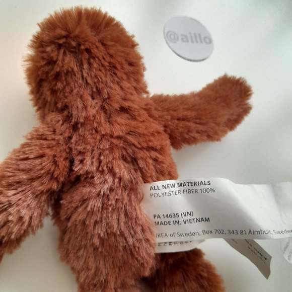 IKEA DJUNGELSKOG Soft toy, monkey - Picture 7 of 16